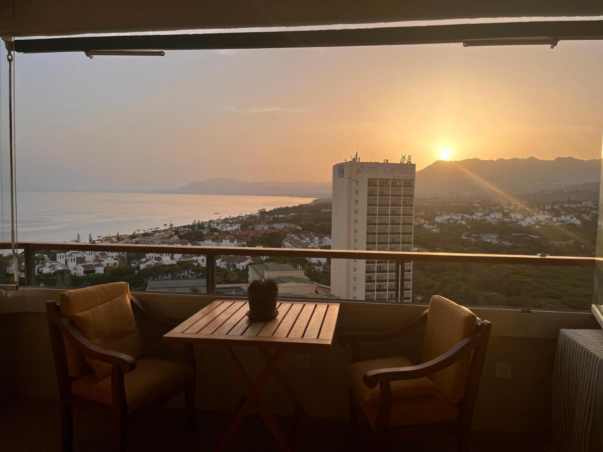 Vistas al Mar Marbella del Este Exterior foto